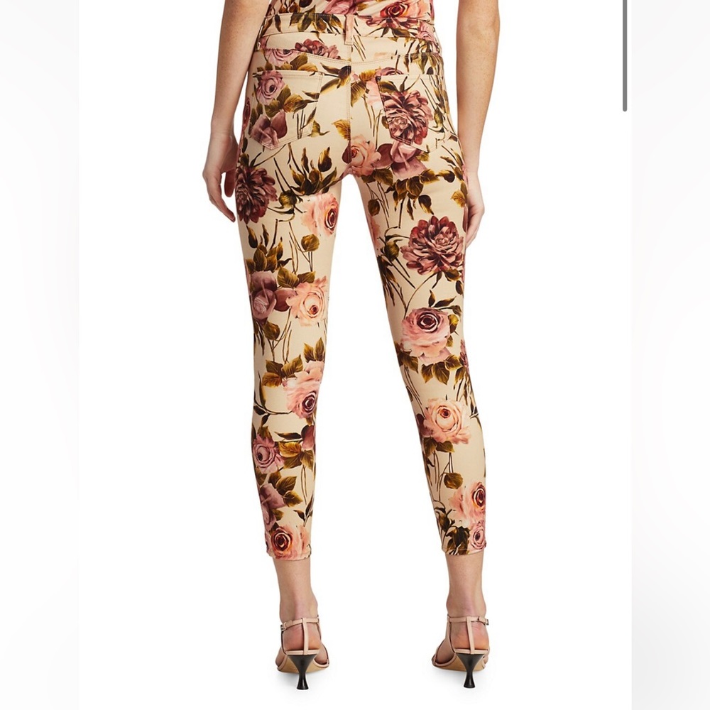 L’AGENCE Margot High Rise Floral Skinny Jeans - Picture 3 of 4